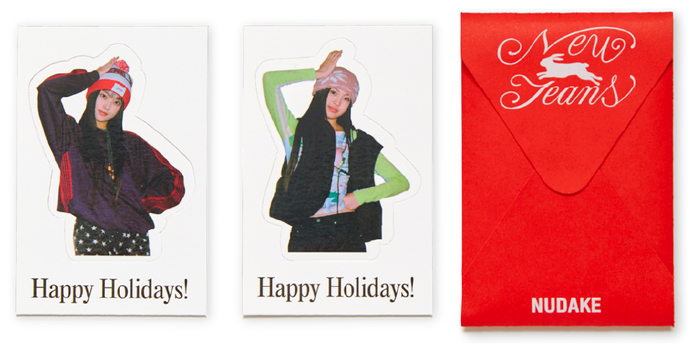 newjeans公式 NUDAKE NAPKIN & HOLDER&ケーキナイフ Newjeans Collaboration | NUDAKE